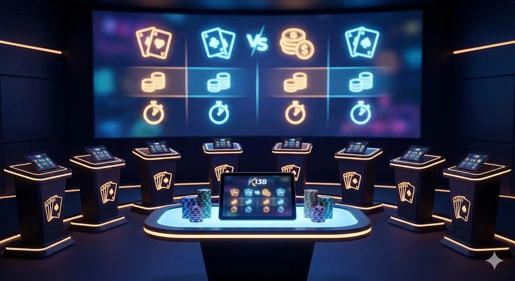 Top 10 Game Bài Đổi Thưởng xanh chín nhất 2026 cùng Kubet 138: So sánh tỷ lệ hoàn trả và tốc độ nạp rút